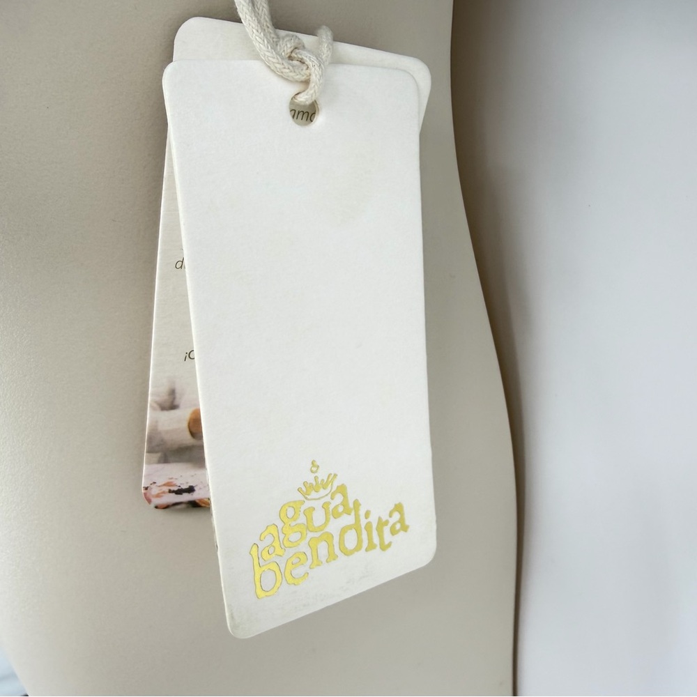 Agua Bendita Calista Nettuno Bikini Top in Blue Size 2XL - Picture 10 of 16